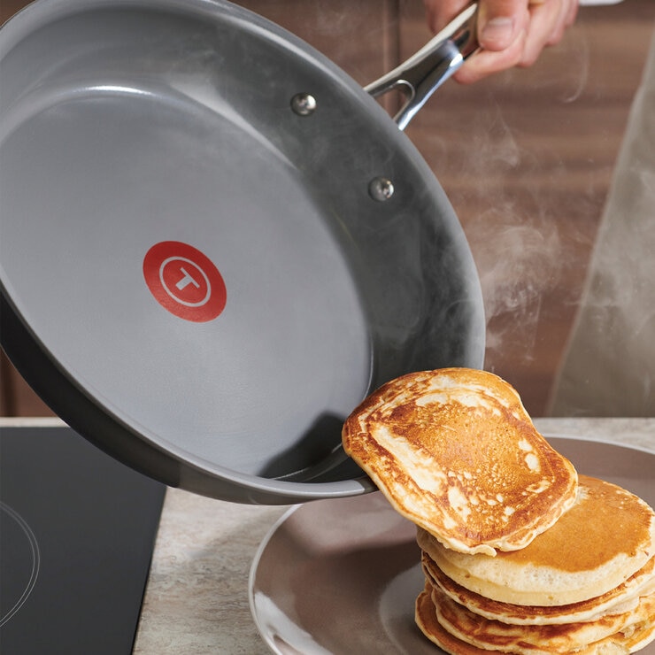 T-FAL Batería de Cocina de Cerámica 10 Piezas