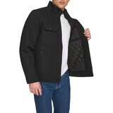 Levi's Chamarra para Caballero Negro Chica