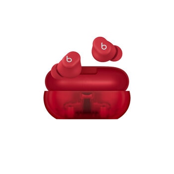 Apple Beats Solo Buds Transparent Red Apple Beats Solo Buds Transparent Red