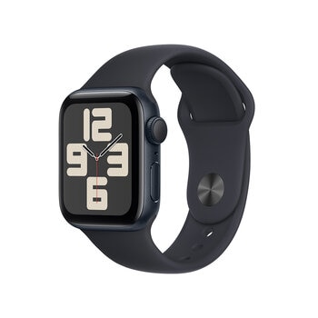 Apple Watch SE (GPS) Caja de aluminio medianoche 40mm con Correa deportiva medianoche 