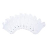 K. Bell Calcetines para Dama 10 piezas Blanco