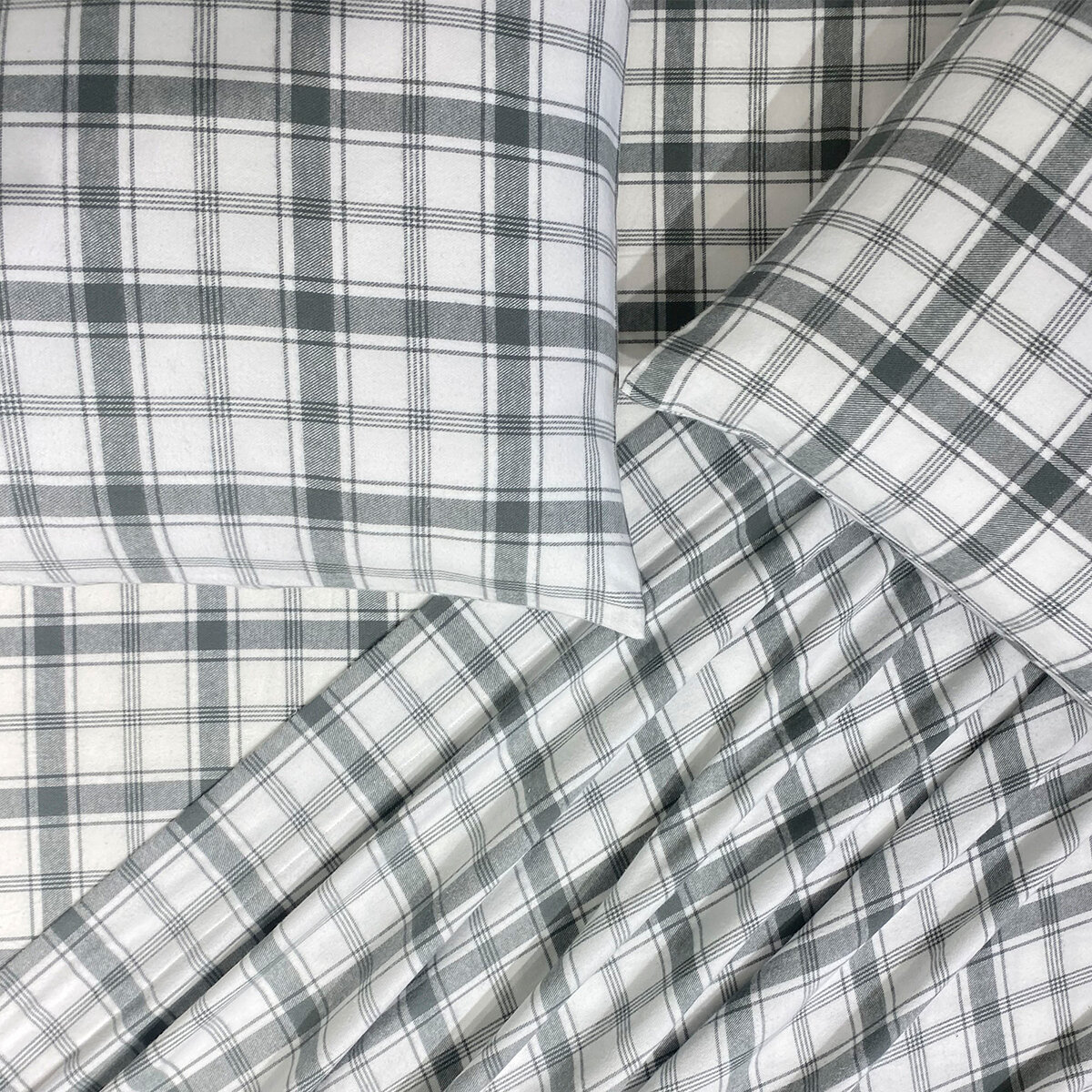 Flannel From Portugal Juego de Sábanas de Franela Tamaño Matrimonial 4 Piezas