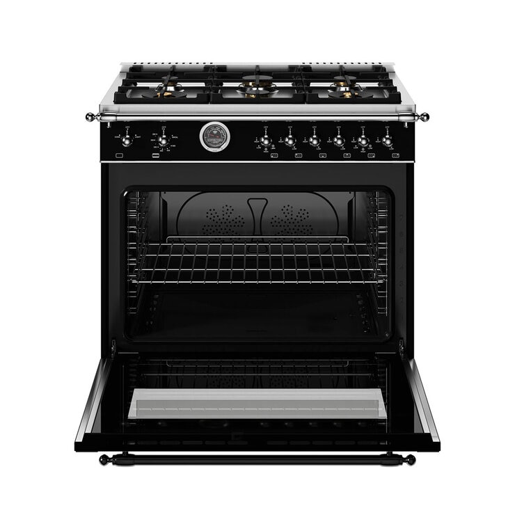 Bertazzoni Estufa de Gas 6 Quemadores 91 cm