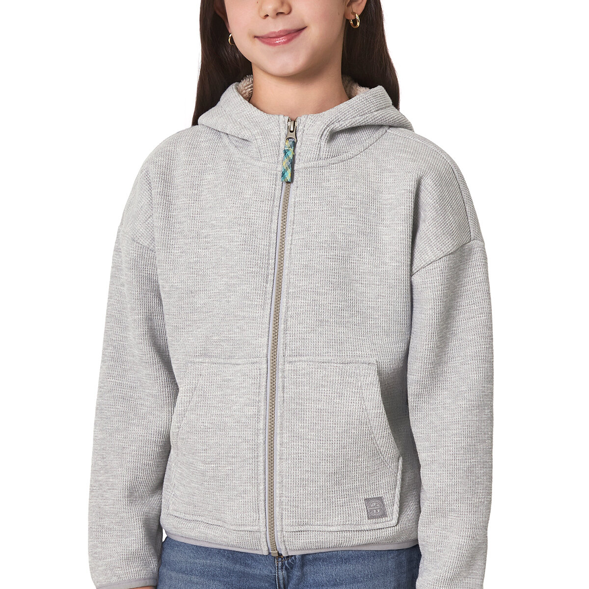 Mondetta Chamarra para Niños y Niñas Gris 5 / 6 Años