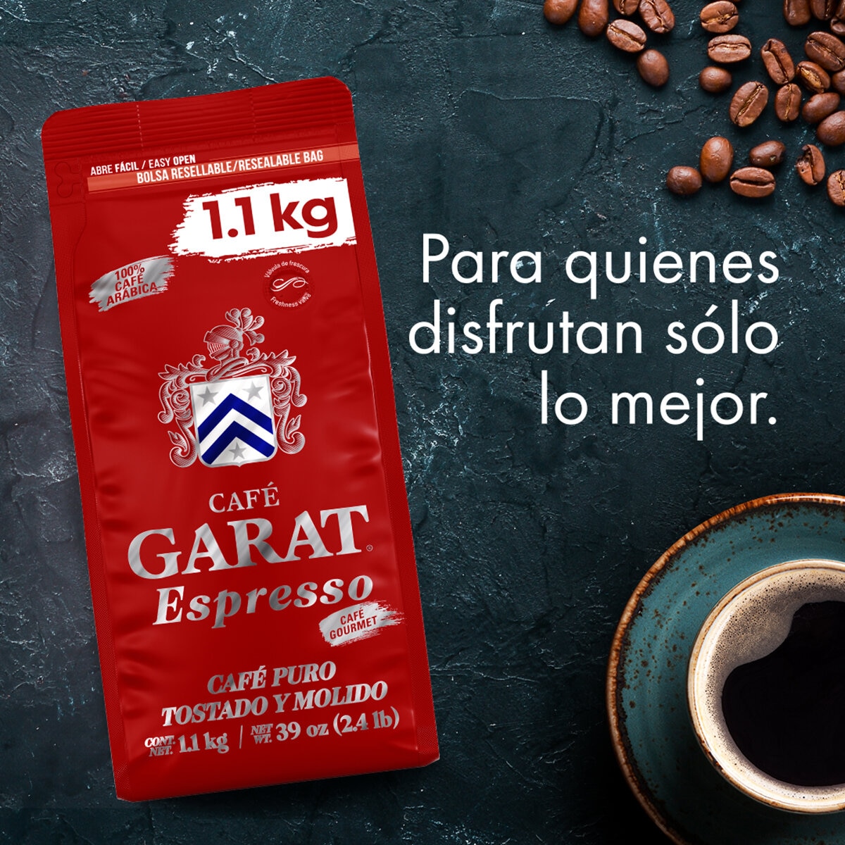 Garat Café Espresso Molido 1.1 kg