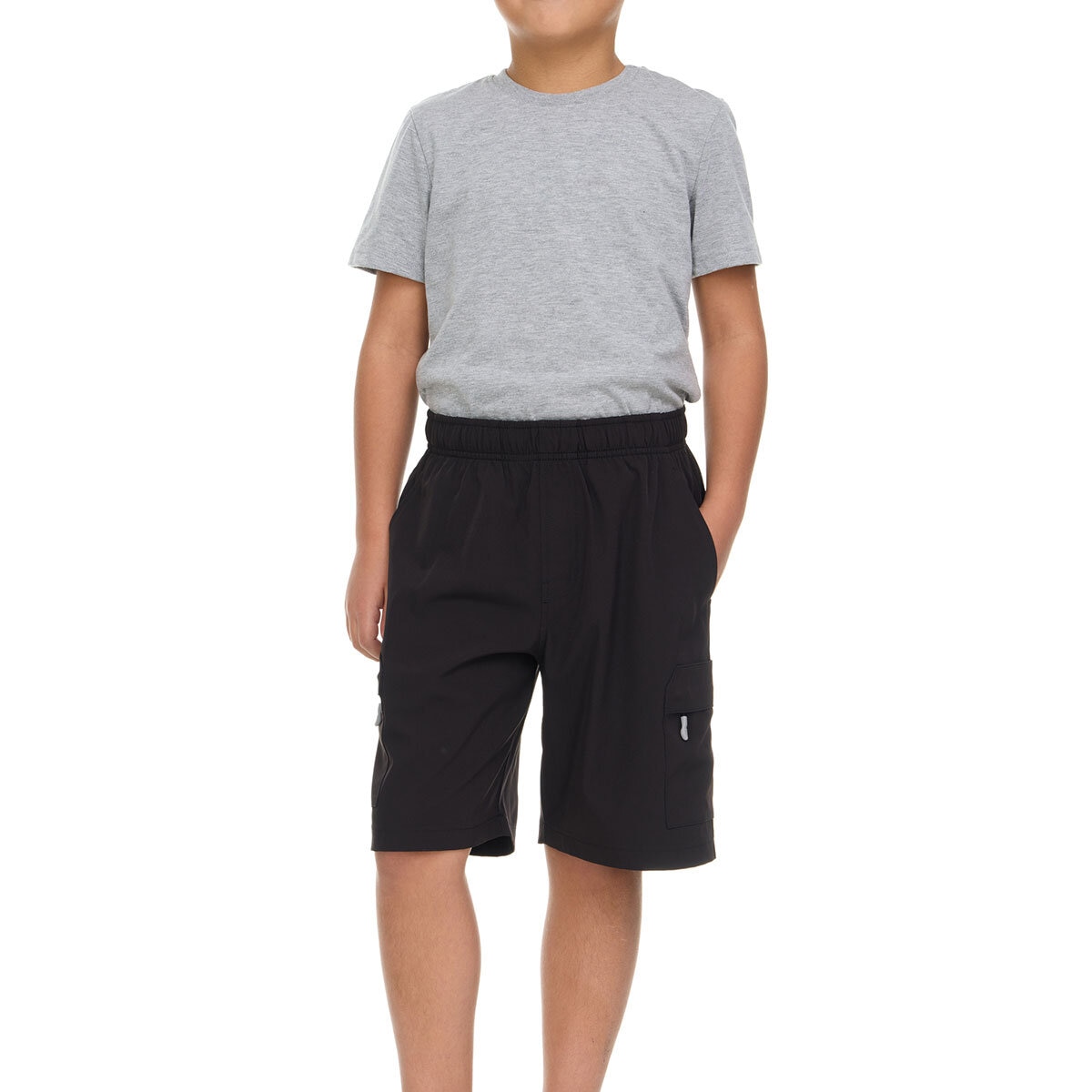 Pacific Trail Short para Niños Negro 7 / 8 Años