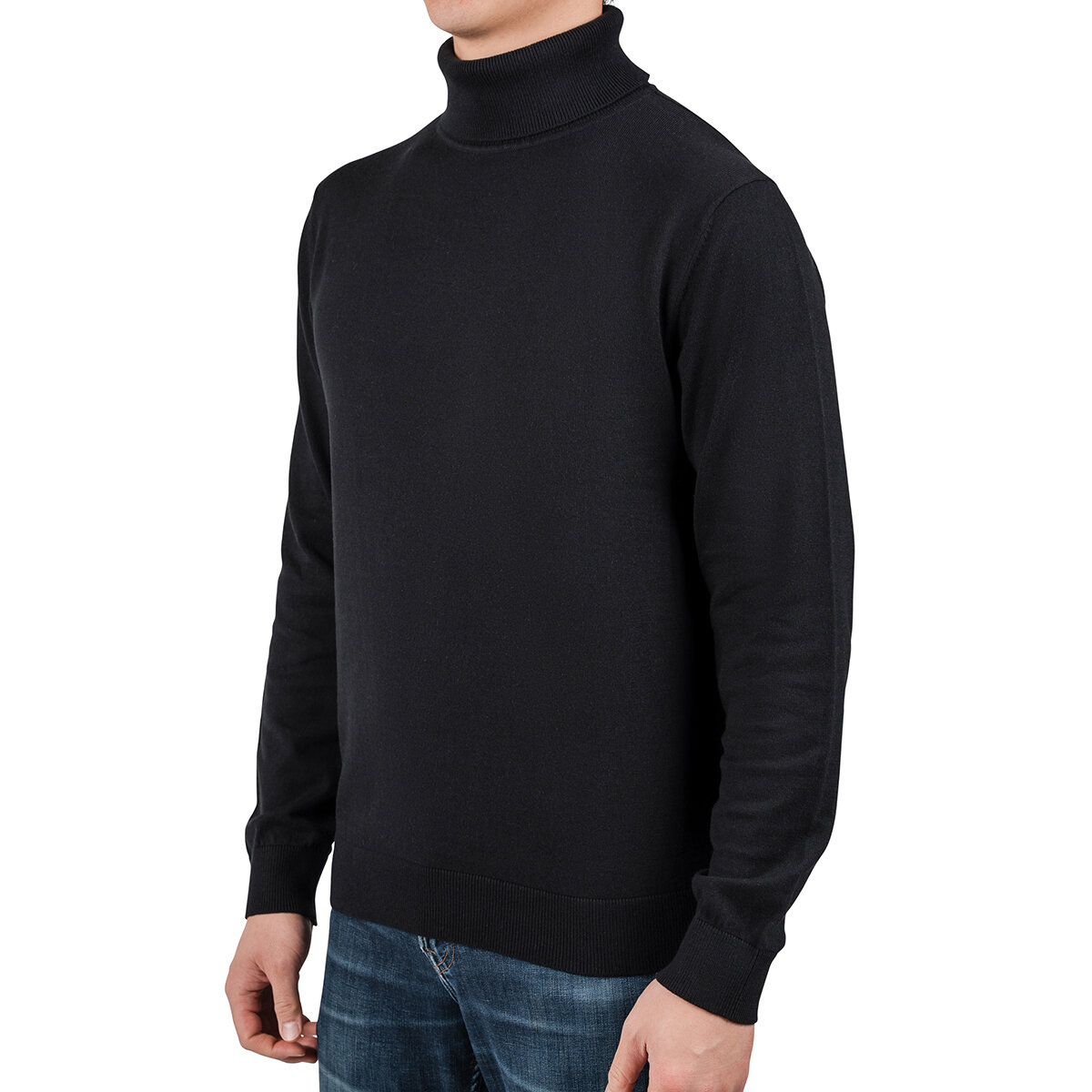 Rough Dress Suéter para Caballero Negro Chica