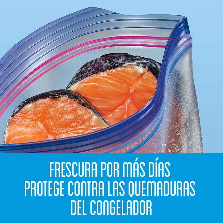 Bolsas para Congelar con Cierre Slider, Ziploc 104 piezas Costco México