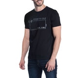 Kenneth Cole Playera para Caballero Negro Mediana