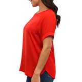 Leo & Nicole Blusa para Dama Rojo Chica