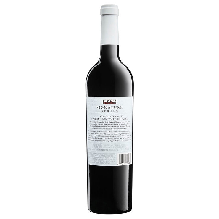 Vino Tinto Kirkland Signature Series Columbia Valley 750ml