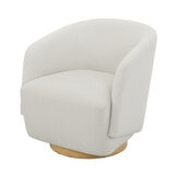 Henredon, Silla Giratoria de Bouclé