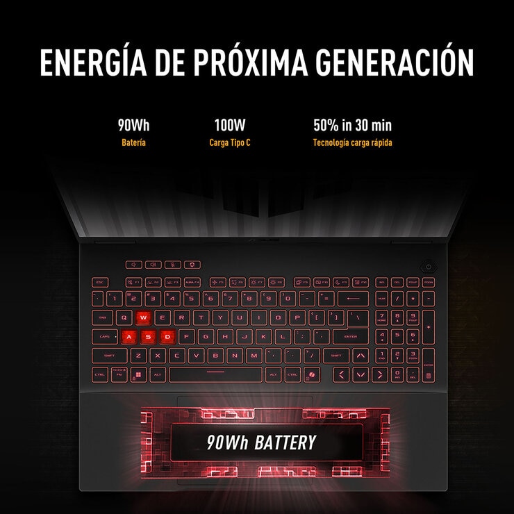 ASUS TUF Gaming A16 Laptop 16" Full HD AMD Ryzen 7 16GB 512GB SSD