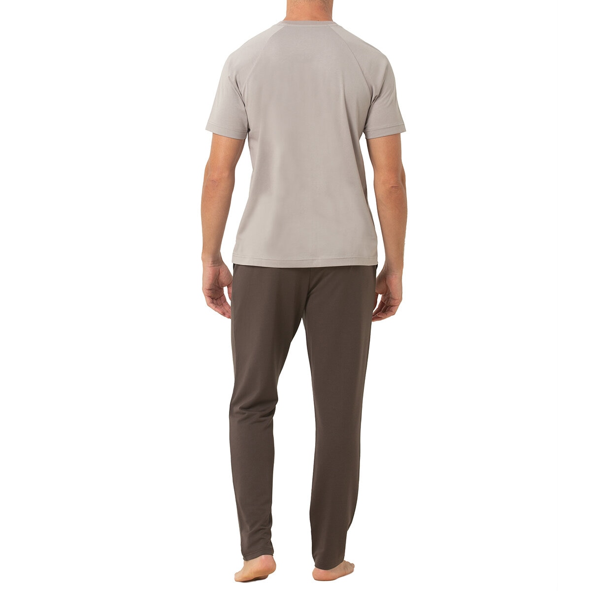 Buffalo David Bitton Pijama para Caballero Café Extra Grande