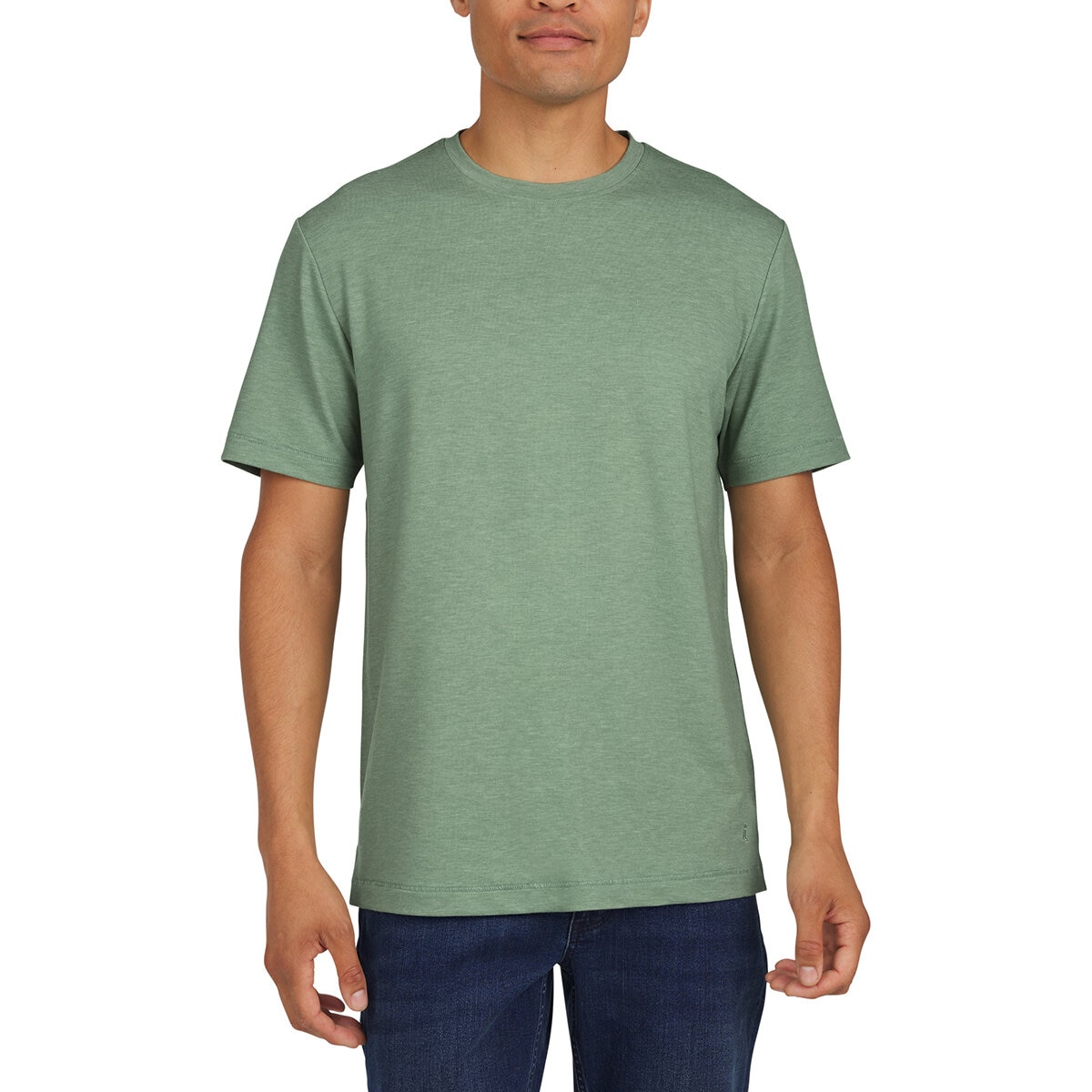 Lands’ End Playera para Caballero Verde Grande
