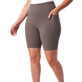 Mondetta Shorts Deportivos para Dama Café Chica