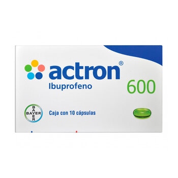 Actron 600 mg 10 Cápsulas