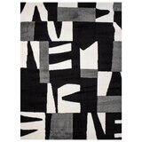 Dib Tapete Decorativo 160 cm x 230 cm Supreme Blanco y Negro