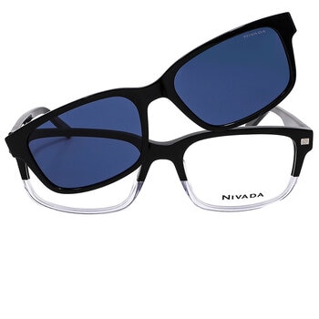 Nivada VNV.X222B.0BLK.57 Armazón Oftálmico + Clip Solar Polarizado Nivada VNV.X222B.0BLK.57 Armazón Oftálmico + Clip Solar Polarizado