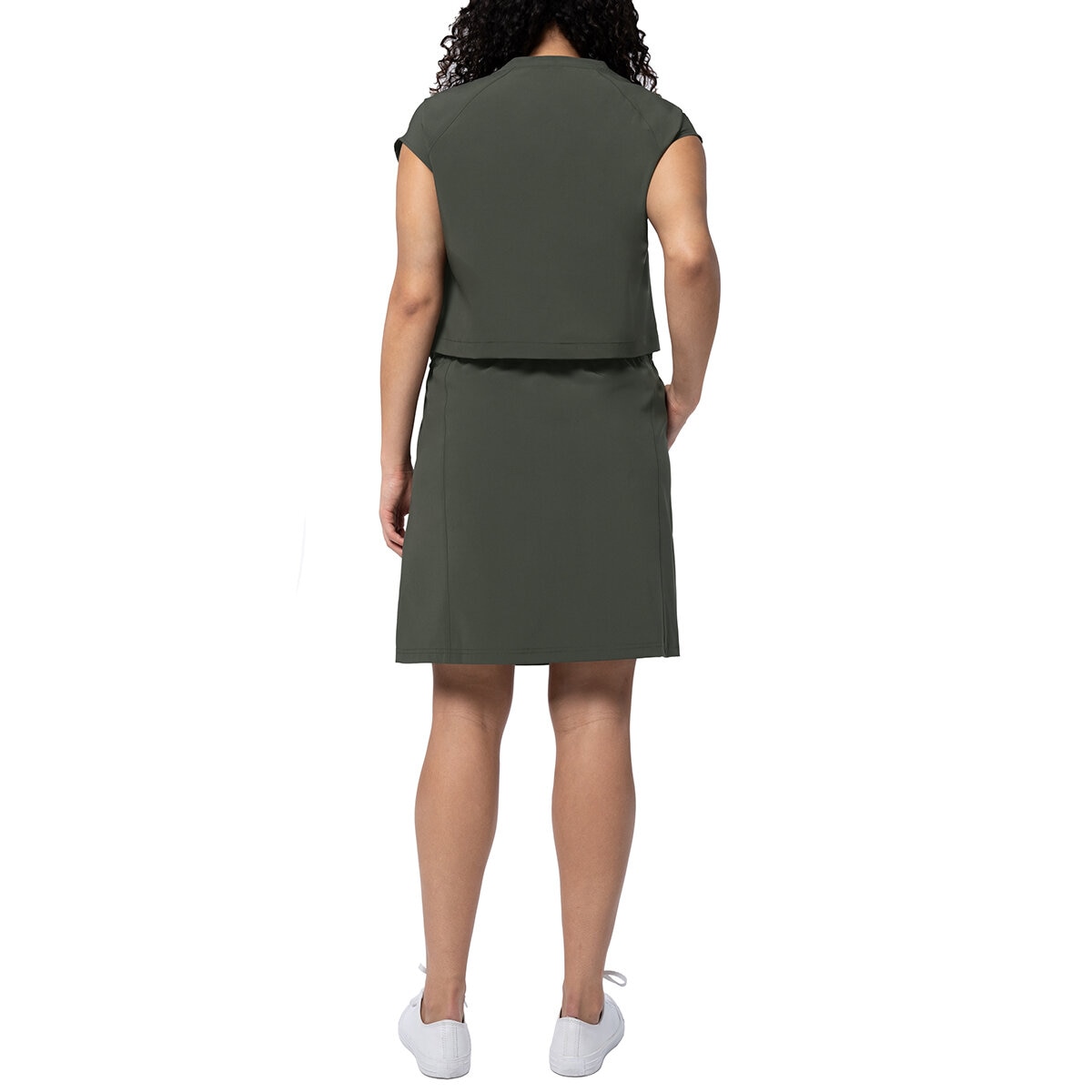 Parasuco Vestido para Dama Verde Extra Chica