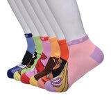 Calcetines para Niños y Niñas 6 pares Disney Princesas 18 - 23.5 cm