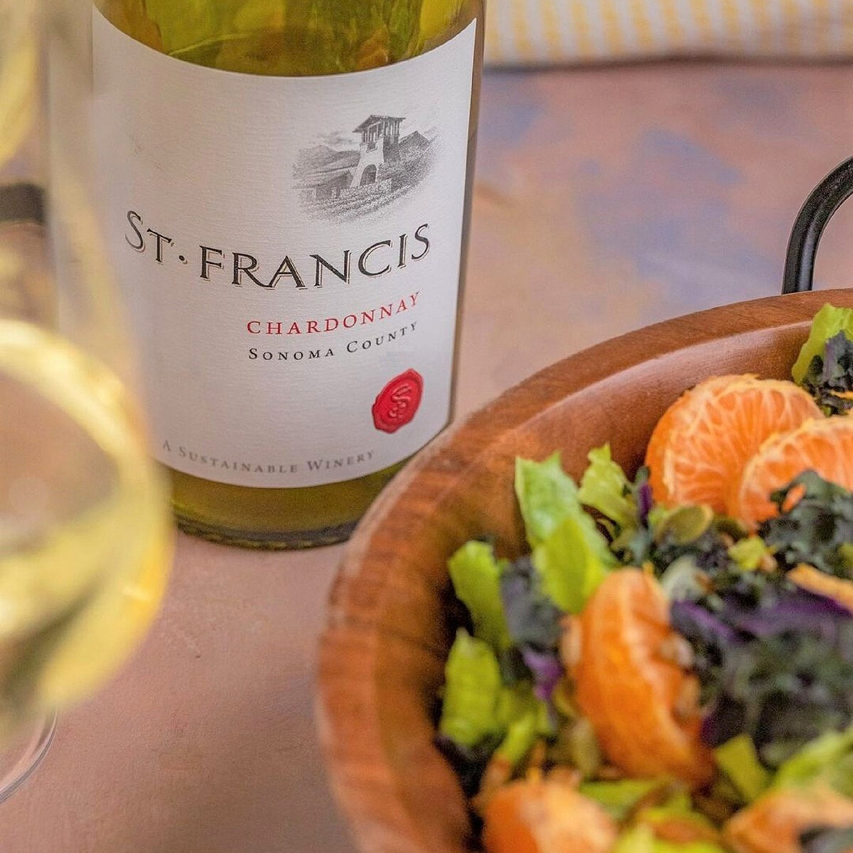 Vino Blanco St Francis Sonoma County Chardonnay 750 ml Vino Blanco St Francis Sonoma County Chardonnay 750 ml