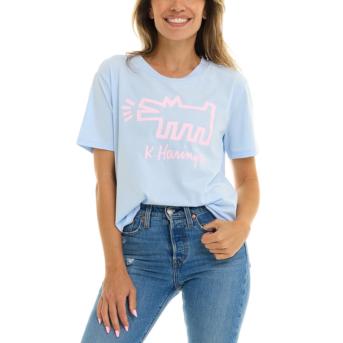Keith Haring Playera para Dama Varias Tallas y Colores