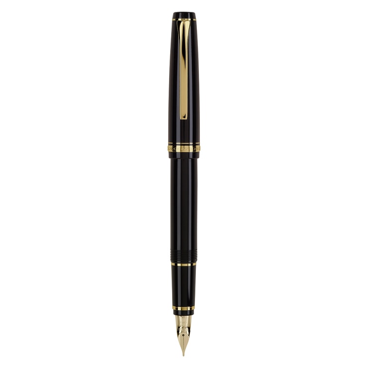 Pilot Falcon pluma fuente punto fino plumilla semiflexible de oro