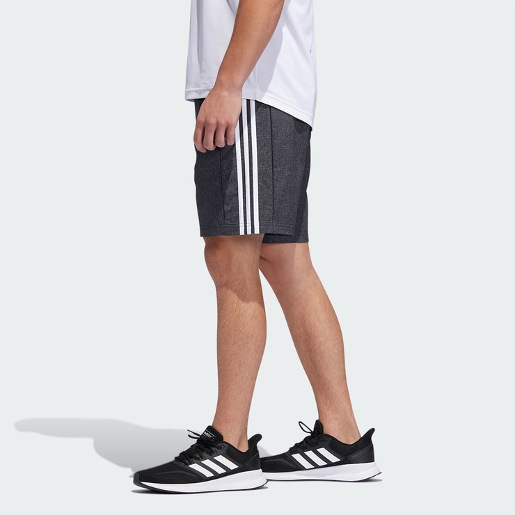 Adidas, short deportivo, negro Costco México