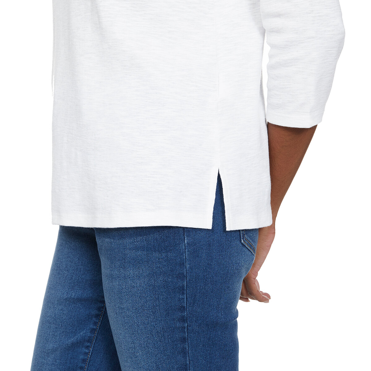 Kirkland Signature Blusa para Dama Blanco Chica