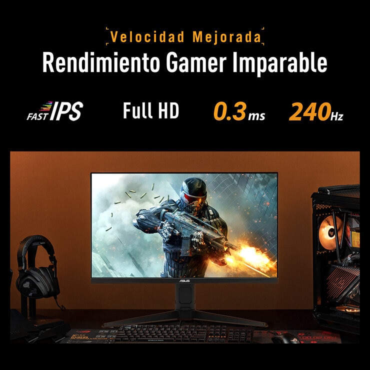 ASUS TUF Monitor Gaming 24 " FHD 240Hz ASUS TUF Monitor Gaming 24 " FHD 240Hz