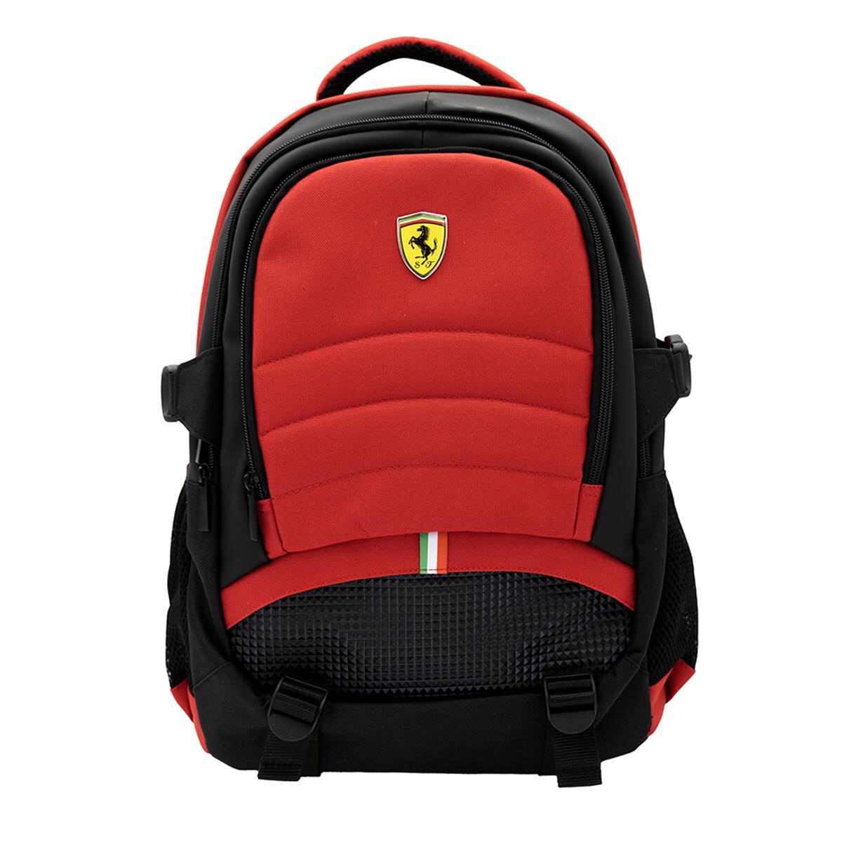 Mochila con Lonchera y Lapicera Ferrari  