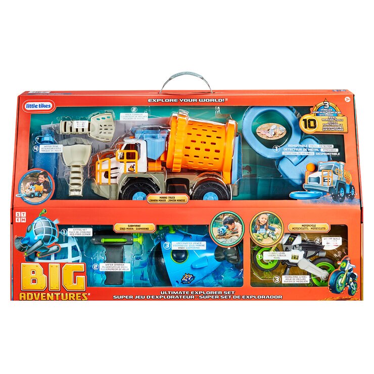 Big Adventure Set de Exploradores Varios Modelos 