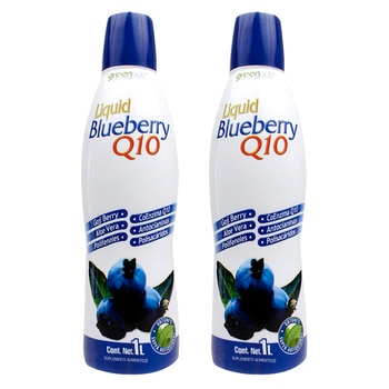 Greenside Blueberry 2 Botellas de 1L c/u