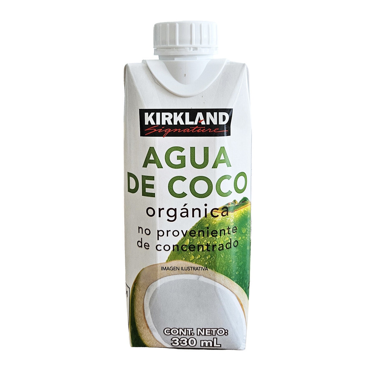 Kirkland Signature Agua de Coco Orgánica 12/330 ml Kirkland Signature Agua de Coco Orgánica 12/330 ml