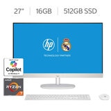 HP All In One 27-cr0275la Desktop 27" FHD AMD Ryzen 7 16GB 512GB SSD