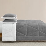 Casual Living, Juego de Edredón King de 3 piezas, Gray Solid Casual Living, Juego de Edredón King de 3 piezas, Gray Solid