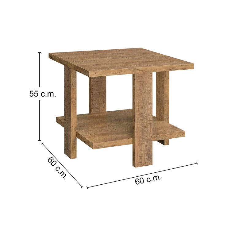Coaster, Sunrise, Mesa Auxiliar, Color Mango