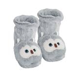 Cozy Home, Pantuflas Fuzzy Modelo Búho para Dama