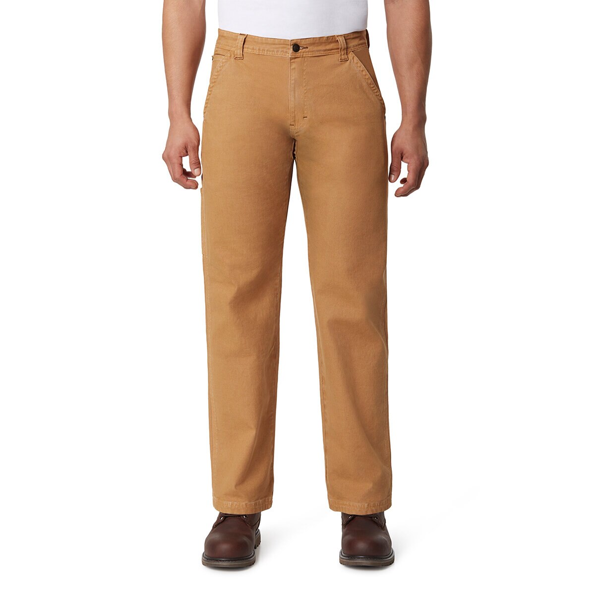 GH Bass Pantalones para Caballero Cafe 34" x 34" Costco...