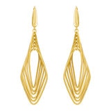 Aretes, Oro Amarillo de 14K