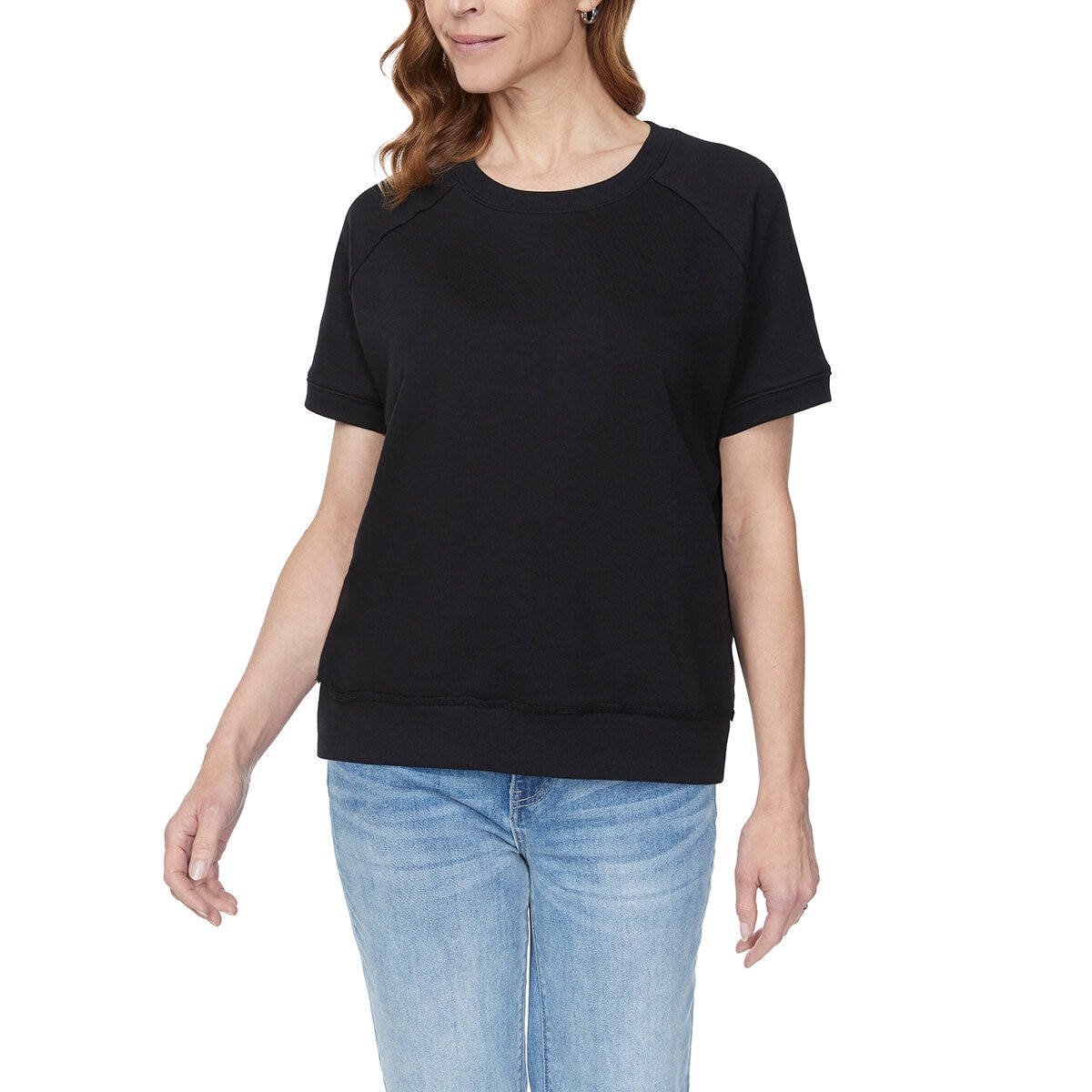 Buffalo David Bitton Sudadera para Dama Negro Extra Grande