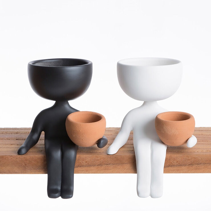 Estudio Floga, Robert Set de Macetas 2 piezas