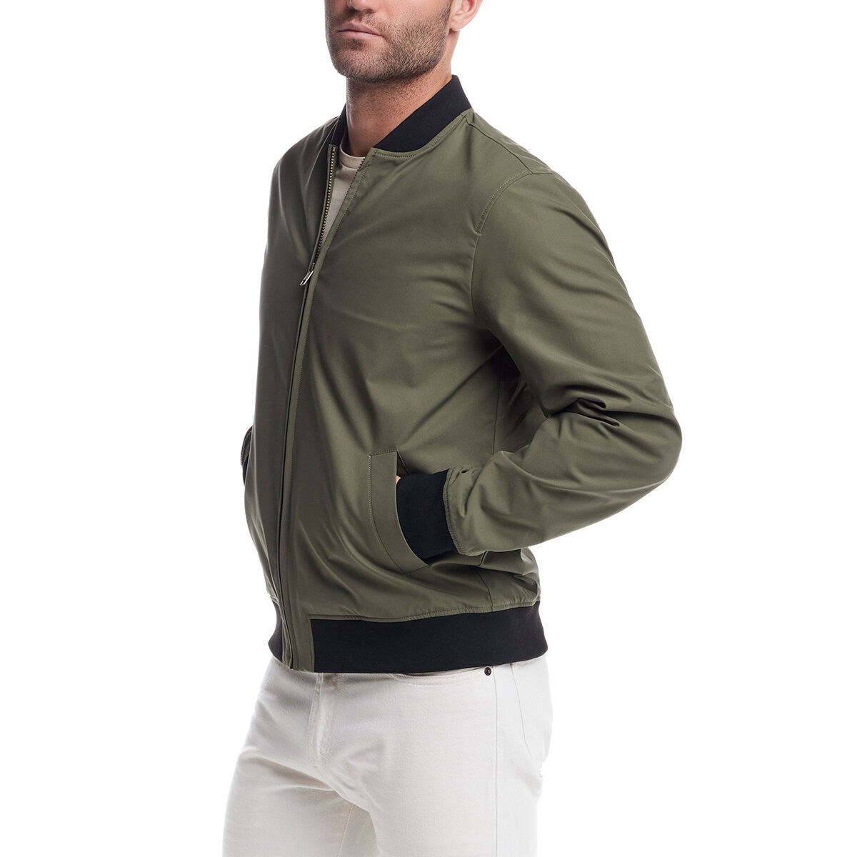 Weatherproof Vintage Chamarra para Caballero Verde Grande