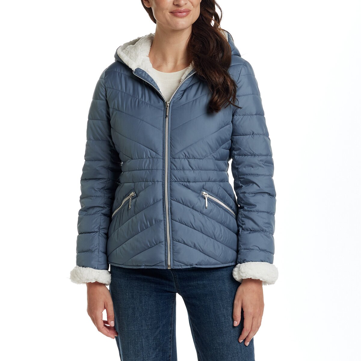 Weatherproof Chamarra para Dama Azul Chica