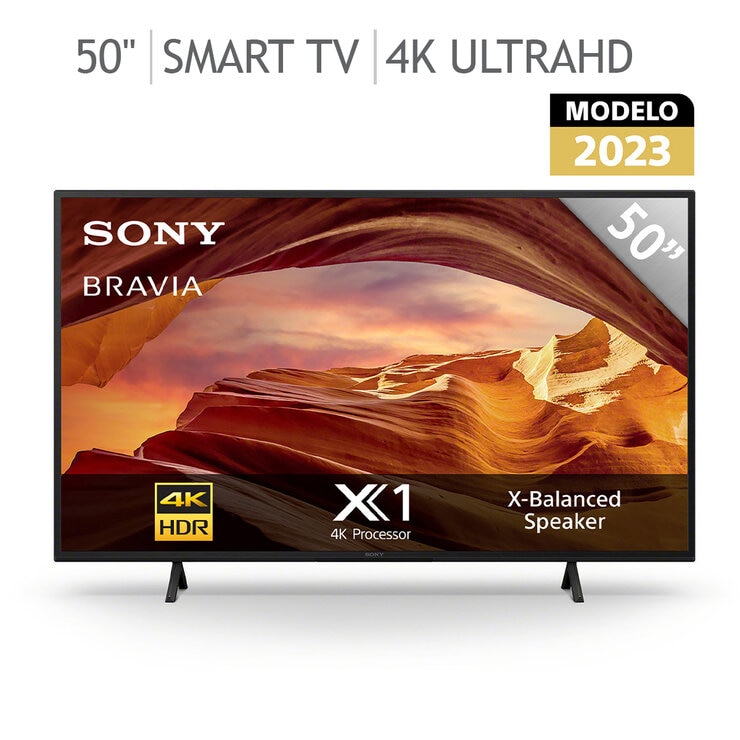 Sony Pantalla 50" UHD 4K Google TV