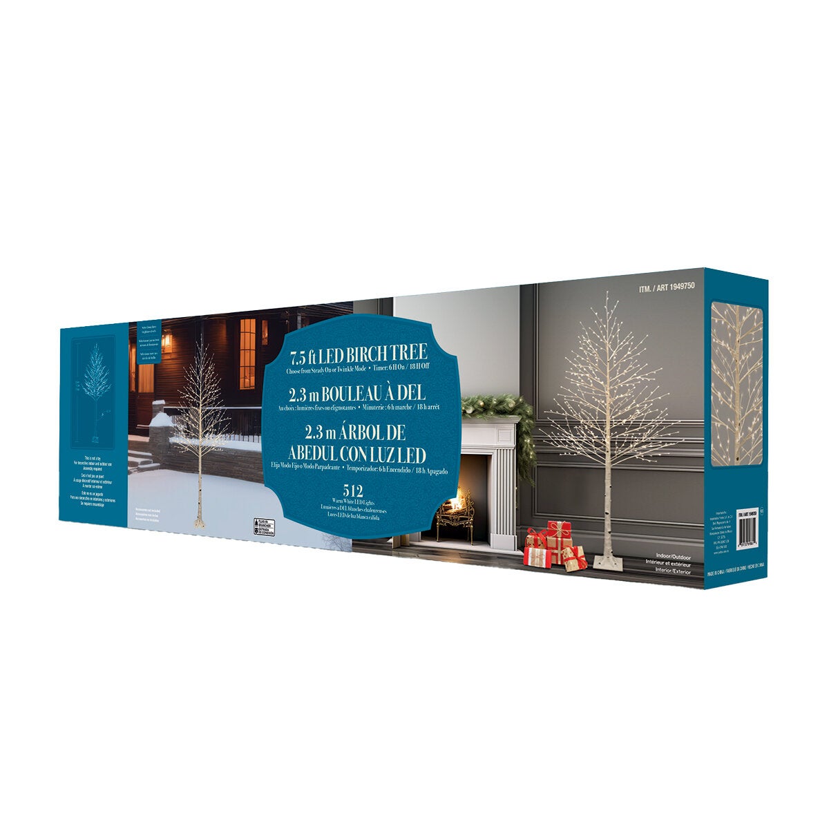 Árbol de Abedul con Luz LED. 2.3m Árbol de Abedul con Luz LED. 2.3m