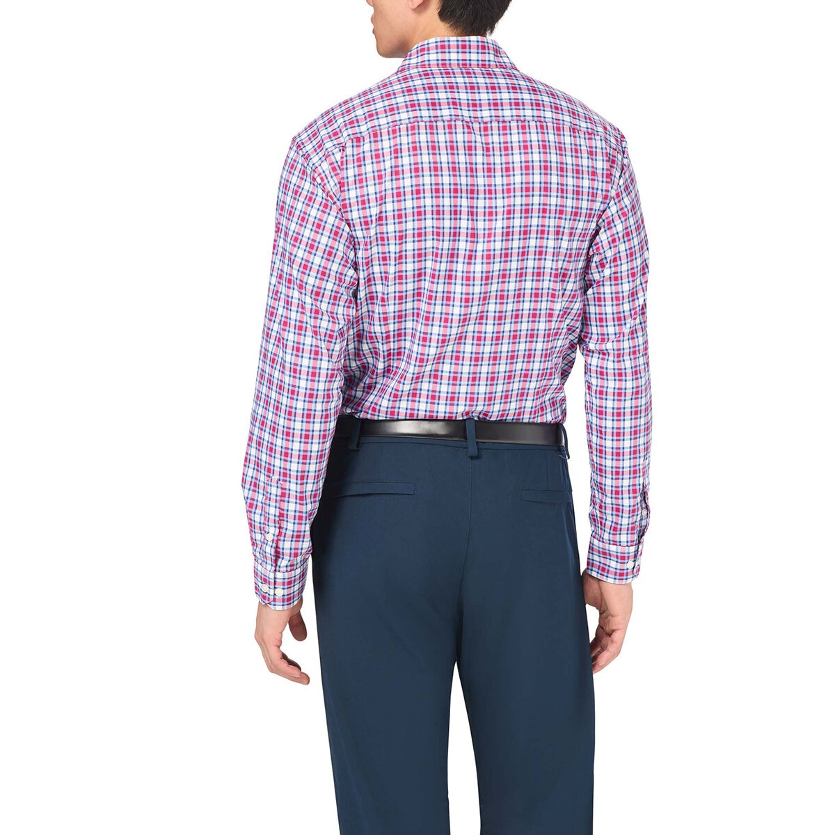 Kirkland Signature Camisa para Caballero Rojo Manga 15-15.5 Cuello 34/34