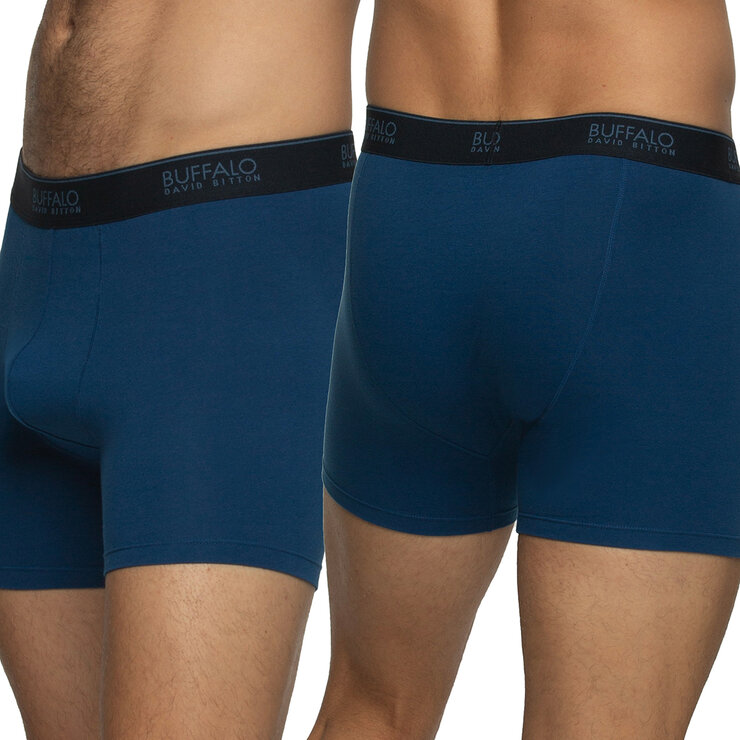 Buffalo David Bitton Bóxers para Caballero 5 piezas Azul Grande