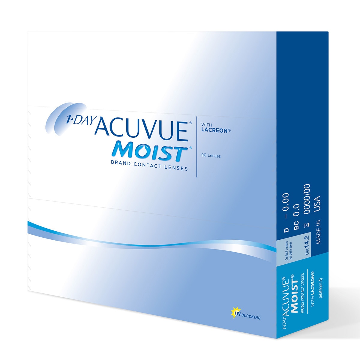 1 Day ACUVUE® MOIST para Miopía o Hipermetropía